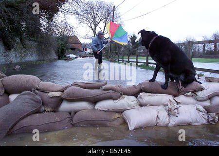 Winchester-Sturmfluten Stockfoto