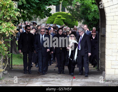 Robin Gibb Beerdigung Stockfoto