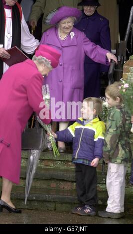 Königin Elizabeth II. besucht Norfolk Stockfoto