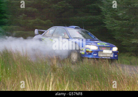 Netzwerk Q Richard Burns Rally Stockfoto