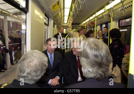 Prinz Charles Tramlink- Stockfoto