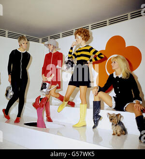 Mode - Mary Quant - London - 1967 Stockfoto