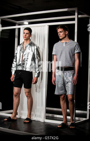 Sebastiaan Pieter Präsentation in London Sammlungen Männer SS17 Stockfoto