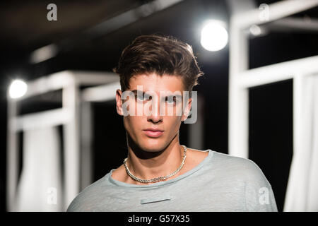 Sebastiaan Pieter Präsentation in London Sammlungen Männer SS17 Stockfoto