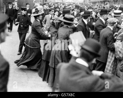 Britische Verbrechen - Mord - Dr. Crippen - Liverpool - 1910 Stockfoto