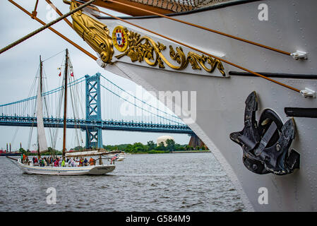 Große Schiffe Festival, Philadelphia, PA. Stockfoto