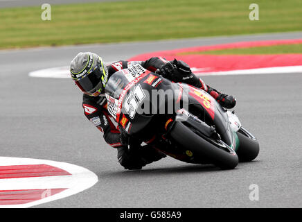 Motorrad - 2012 Hertz British Grand Prix - Tag zwei - Qualifikation - Moto GP - Silverstone Stockfoto