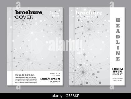 Moderne Broschüre Cover-design Stock Vektor