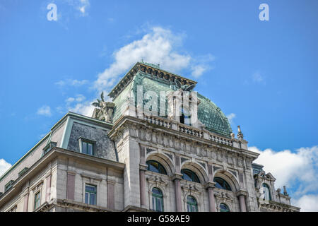 Das äußere des Hotel Sacher in Wien, Österreich, Europa Stockfoto