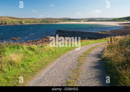 Melvich Strand - Nord Sutherland, Schottisches Hochland. Stockfoto