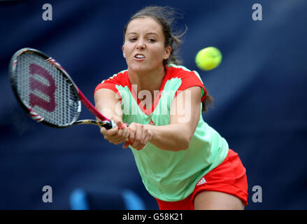 Tennis - AEGON Classic 2012 - Tag drei - Edgbaston Priory Club. Die britische Laura Robson ist am dritten Tag der AEGON Championships im Edgbaston Priory Club, Birmingham, in Aktion. Stockfoto