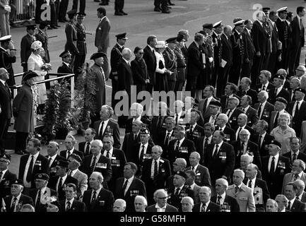 Krieg - d-Day 40. Jahrestag - Utah Beach, Normandie Stockfoto