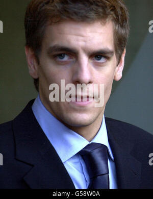 Bowyer Woodgate Gerichtsverfahren Stockfoto