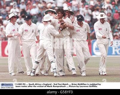 South Africa V England - 2. Testspiel von Wanderers Boden-Johannesburg. Stockfoto