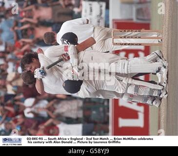 South Africa V England - 2. Testspiel von Wanderers Boden-Johannesburg. Stockfoto