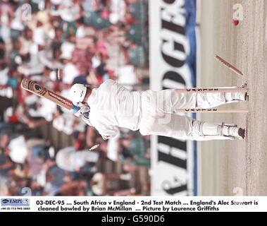 South Africa V England - 2. Testspiel von Wanderers Boden-Johannesburg. Stockfoto