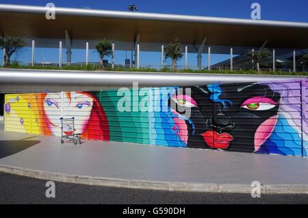 Lissabon Portela Flughafen LIS, offiziell genannt Humberto Delgado Flughafen Lissabon Stockfoto