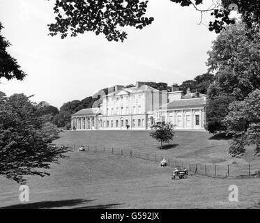 Gebäude und Sehenswürdigkeiten - Kenwood House - London. Außenansicht des Kenwood House, Hampstead, London. Stockfoto