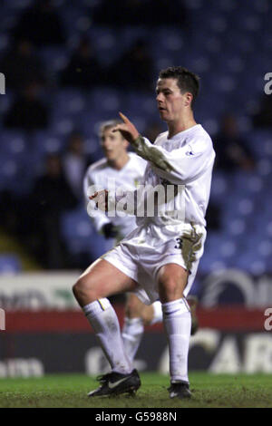 Villa V Leeds Ian Harte Elfmetertor Stockfoto