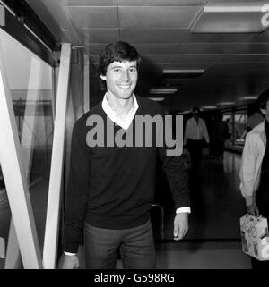 Leichtathletik - Sebastian Coe - Heathrow Flughafen Stockfoto