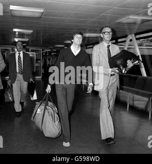 Leichtathletik - Sebastian Coe - Heathrow Flughafen Stockfoto