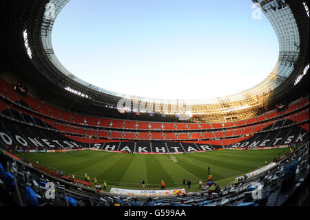 Fußball - Euro 2012 - Donbass Arena - Donezk. Blick auf die Donbass Arena, Heimat von Shakhtar Donezk Stockfoto