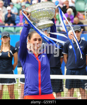 Tennis - AEGON International 2012 - Tag 6 - Devonshire Park Stockfoto