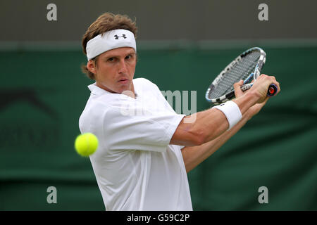 Tennis - Wimbledon Meisterschaften 2012 - Tag eins - der All England Lawn-Tennis and Croquet Club Stockfoto