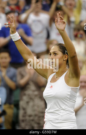 Tennis - Wimbledon Meisterschaften 2012 - Tag 3 - der All England Lawn-Tennis and Croquet Club Stockfoto