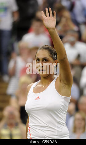 Tennis - Wimbledon Meisterschaften 2012 - Tag 3 - der All England Lawn-Tennis and Croquet Club Stockfoto