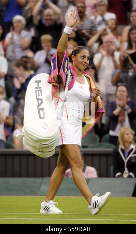 Tennis - Wimbledon Meisterschaften 2012 - Tag 3 - der All England Lawn-Tennis and Croquet Club Stockfoto