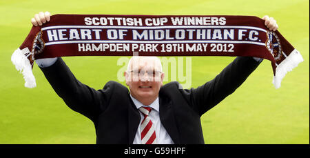 Fußball - Clydesdale Bank schottischen Premier League - John McGlynn Pressekonferenz - Tynecastle Stadium Stockfoto