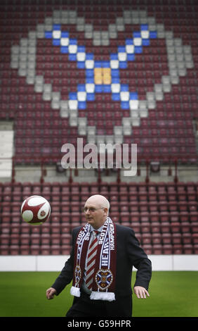 Fußball - Clydesdale Bank schottischen Premier League - John McGlynn Pressekonferenz - Tynecastle Stadium Stockfoto