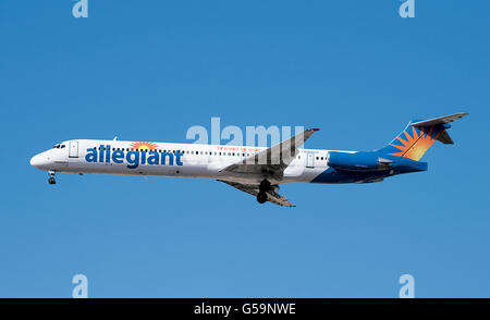 Allegiant Air jet Stockfoto