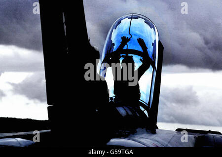 Schottland RAF Leuchars Stockfoto