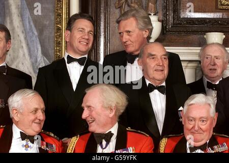 Portillo und Heseltine Stockfoto