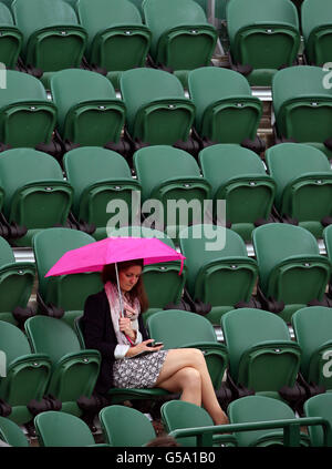 Tennis - Wimbledon Meisterschaften 2012 - Tag acht - der All England Lawn-Tennis and Croquet Club Stockfoto