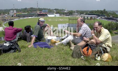 Sri Lanka BBC an Galle Fort Stockfoto