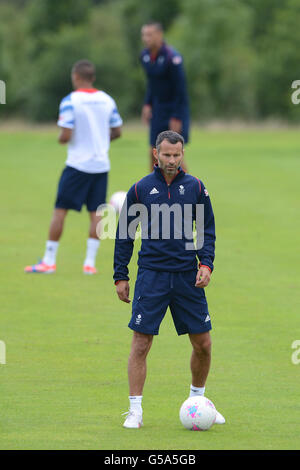 Olympia - Olympische Spiele London 2012 - Fußball - Team GB Trainingseinheit - Champneys Hotel and Spa Stockfoto