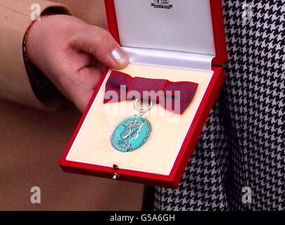 Eliza Ward Familie George Medal Stockfoto