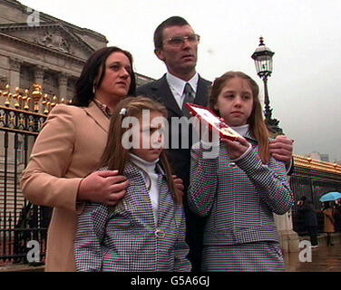 Eliza Ward Familie George Medal Stockfoto