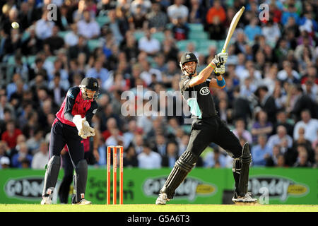Cricket - Friends Life T20 - South Group - Surrey Lions / Middlesex Panthers - Kia Oval. Kevin Pietersen, Surrey Lions Stockfoto