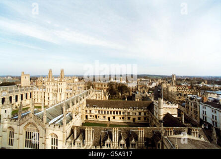 Oxford-Ansicht Stockfoto