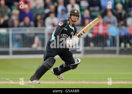 Cricket - Clydesdale Bank 40 - Gruppe B - Surrey Lions / Nottinghamshire Outlaws - The Sports Ground. Zafar Ansari, Surrey Lions Stockfoto