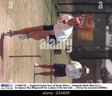 England Cricket Tour in Südafrika Stockfoto