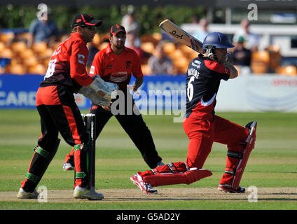 Cricket - Clydesdale Bank 40 - Gruppe A - Leicestershire V Lancashire - Grace Road Stockfoto
