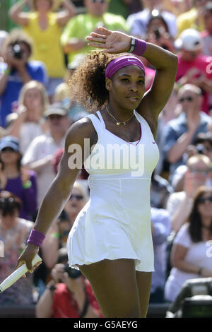 Tennis - Wimbledon Meisterschaften 2012 - Tag 6 - der All England Lawn-Tennis and Croquet Club Stockfoto