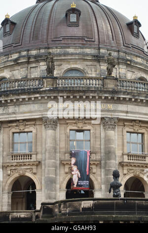 Berlin, Deutschland. Das Bode-Museum (1904), eines der vielen Museen auf der Museumsinsel (Museumsinsel) an der Spree Stockfoto