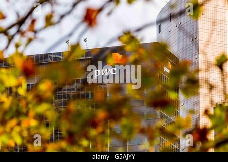 Die Büros von Price Waterhouse Coopers - PWC in Melbourne, Australien Stockfoto