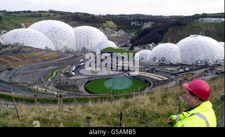 Eden Project Stockfoto